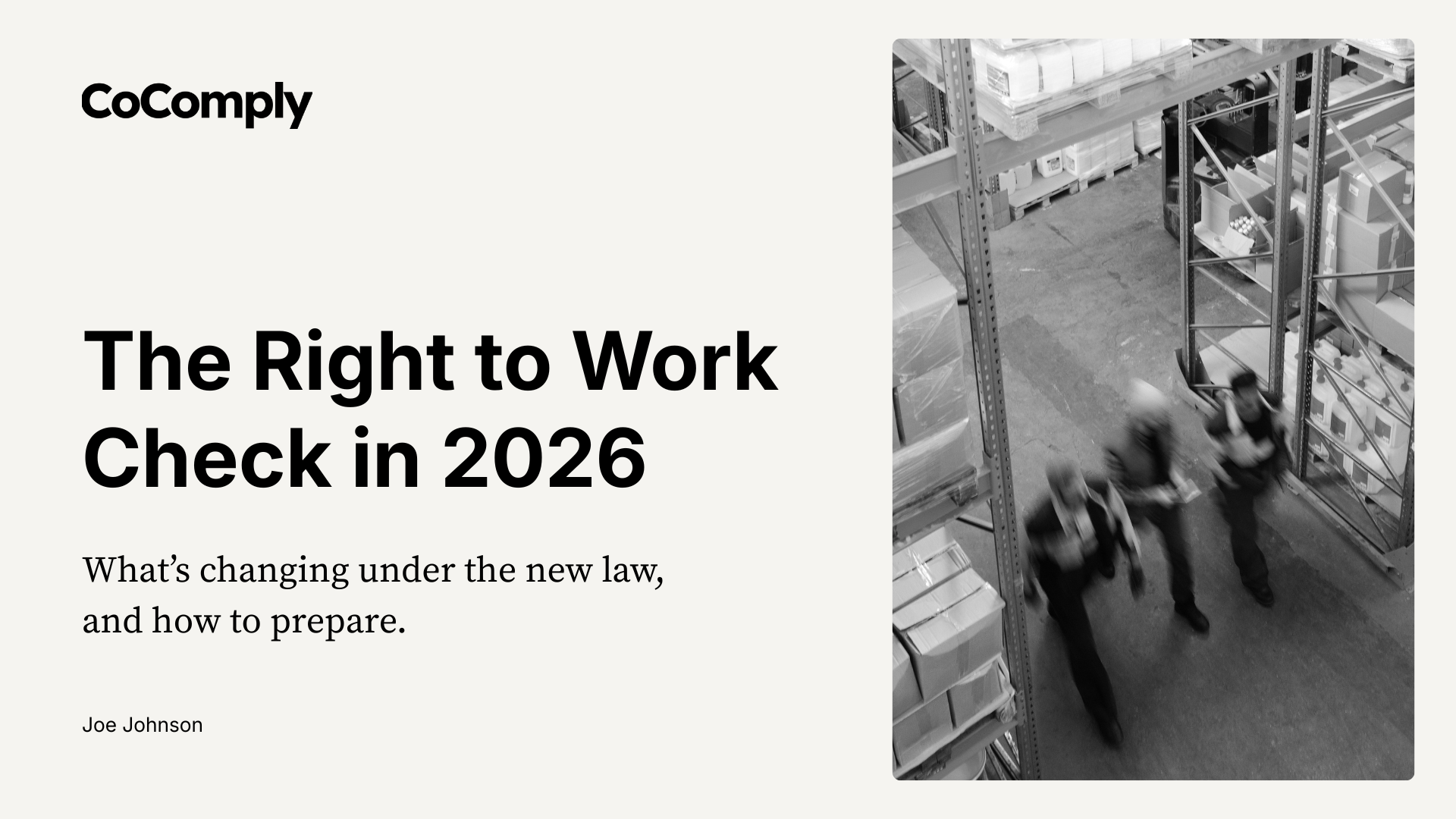 The right to work check in 2026: what's changing under the new law, and how to prepare